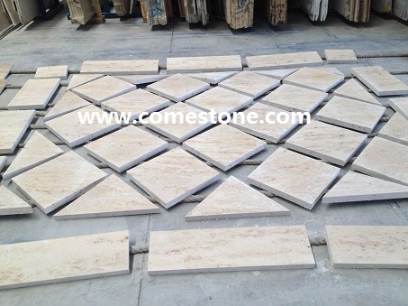 Beige limestone Tile